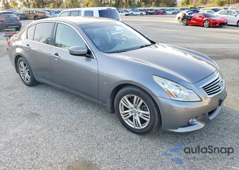 2015 Infiniti Q40 from USA, damaged, VIN JN1CV6AP9FM502863